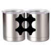 10 oz. Silver Stainless Steel Short Tumbler Thumbnail