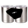 10 oz. Silver Stainless Steel Short Tumbler Thumbnail