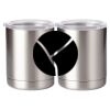 10 oz. Silver Stainless Steel Short Tumbler Thumbnail