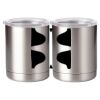 10 oz. Silver Stainless Steel Short Tumbler Thumbnail