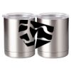 10 oz. Silver Stainless Steel Short Tumbler Thumbnail