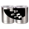 10 oz. Silver Stainless Steel Short Tumbler Thumbnail