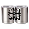 10 oz. Silver Stainless Steel Short Tumbler Thumbnail