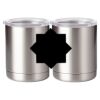 10 oz. Silver Stainless Steel Short Tumbler Thumbnail