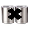 10 oz. Silver Stainless Steel Short Tumbler Thumbnail
