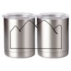 10 oz. Silver Stainless Steel Short Tumbler Thumbnail