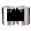 10 oz. Silver Stainless Steel Short Tumbler Thumbnail