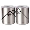 10 oz. Silver Stainless Steel Short Tumbler Thumbnail