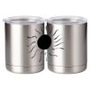 10 oz. Silver Stainless Steel Short Tumbler Thumbnail