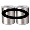 10 oz. Silver Stainless Steel Short Tumbler Thumbnail