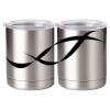 10 oz. Silver Stainless Steel Short Tumbler Thumbnail