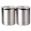 10 oz. Silver Stainless Steel Short Tumbler Thumbnail