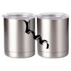 10 oz. Silver Stainless Steel Short Tumbler Thumbnail