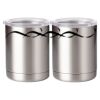 10 oz. Silver Stainless Steel Short Tumbler Thumbnail
