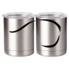 10 oz. Silver Stainless Steel Short Tumbler Thumbnail