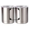 10 oz. Silver Stainless Steel Short Tumbler Thumbnail