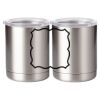10 oz. Silver Stainless Steel Short Tumbler Thumbnail