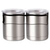 10 oz. Silver Stainless Steel Short Tumbler Thumbnail