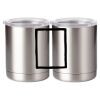 10 oz. Silver Stainless Steel Short Tumbler Thumbnail