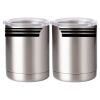 10 oz. Silver Stainless Steel Short Tumbler Thumbnail