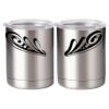 10 oz. Silver Stainless Steel Short Tumbler Thumbnail