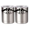 10 oz. Silver Stainless Steel Short Tumbler Thumbnail