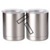 10 oz. Silver Stainless Steel Short Tumbler Thumbnail
