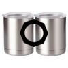 10 oz. Silver Stainless Steel Short Tumbler Thumbnail