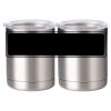 10 oz. Silver Stainless Steel Short Tumbler Thumbnail