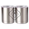 10 oz. Silver Stainless Steel Short Tumbler Thumbnail