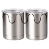 10 oz. Silver Stainless Steel Short Tumbler Thumbnail