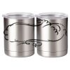10 oz. Silver Stainless Steel Short Tumbler Thumbnail