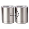 10 oz. Silver Stainless Steel Short Tumbler Thumbnail