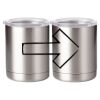 10 oz. Silver Stainless Steel Short Tumbler Thumbnail