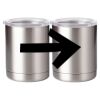 10 oz. Silver Stainless Steel Short Tumbler Thumbnail