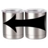 10 oz. Silver Stainless Steel Short Tumbler Thumbnail