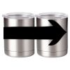 10 oz. Silver Stainless Steel Short Tumbler Thumbnail