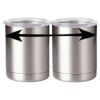 10 oz. Silver Stainless Steel Short Tumbler Thumbnail