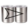 10 oz. Silver Stainless Steel Short Tumbler Thumbnail