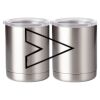 10 oz. Silver Stainless Steel Short Tumbler Thumbnail