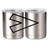 10 oz. Silver Stainless Steel Short Tumbler Thumbnail