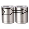 10 oz. Silver Stainless Steel Short Tumbler Thumbnail
