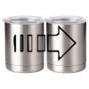 10 oz. Silver Stainless Steel Short Tumbler Thumbnail