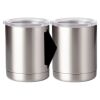10 oz. Silver Stainless Steel Short Tumbler Thumbnail