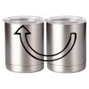 10 oz. Silver Stainless Steel Short Tumbler Thumbnail