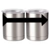 10 oz. Silver Stainless Steel Short Tumbler Thumbnail