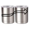 10 oz. Silver Stainless Steel Short Tumbler Thumbnail