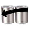 10 oz. Silver Stainless Steel Short Tumbler Thumbnail