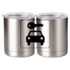 10 oz. Silver Stainless Steel Short Tumbler Thumbnail