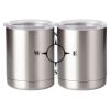 10 oz. Silver Stainless Steel Short Tumbler Thumbnail